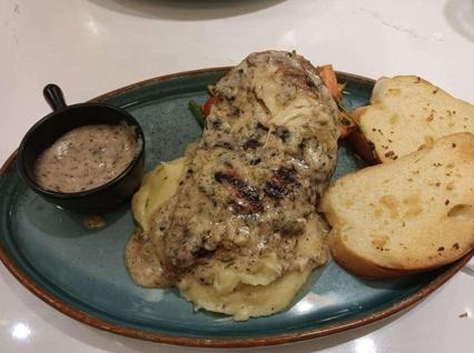 Cafe food from the Aashi's Bistro photo gallery