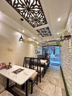 The interior of Aashi's Bistro